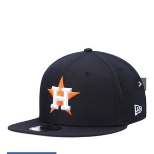 Men's Houston Astros New Era Navy Primary Logo 9FIFTY Snapback Hat